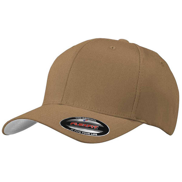 Port Authority Woodland Brown Flexfit Cap