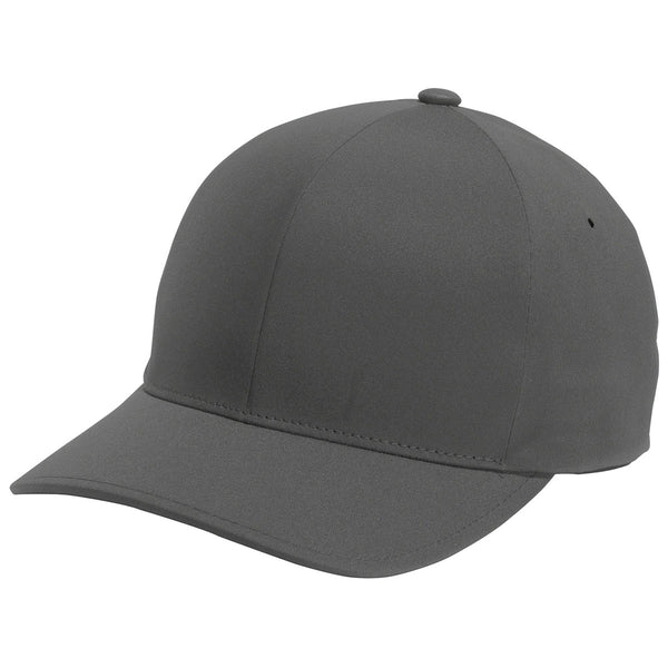 Port Authority Dark Grey Flexfit Delta Cap