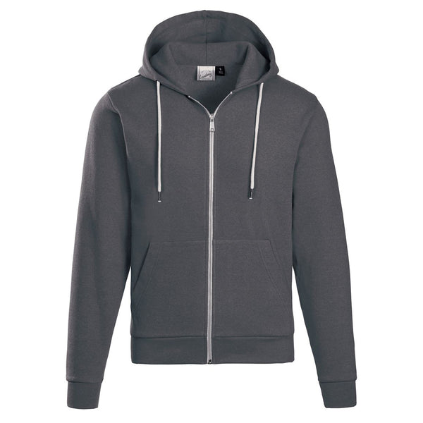 Landway Men’s Heather Charcoal Parker Cotton Poly Fleece Hoodie