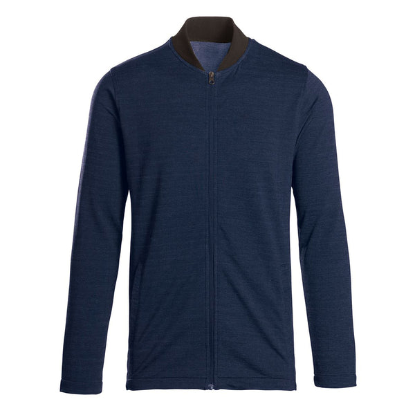 Landway Men’s Heather Dark Blue Soma Stretch Hybrid Jacket