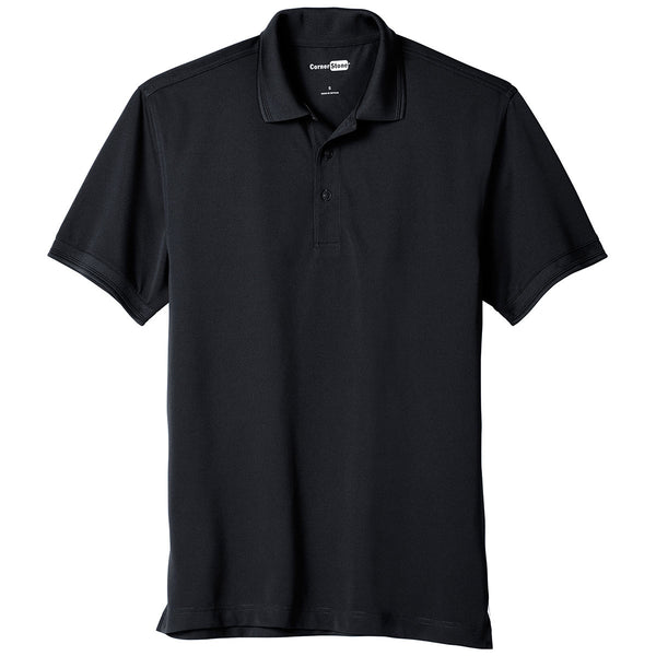 CornerStone Men’s Navy Blue Industrial Snag-Proof Pique Polo