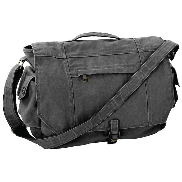 Dri Duck Charcoal Messenger Bag