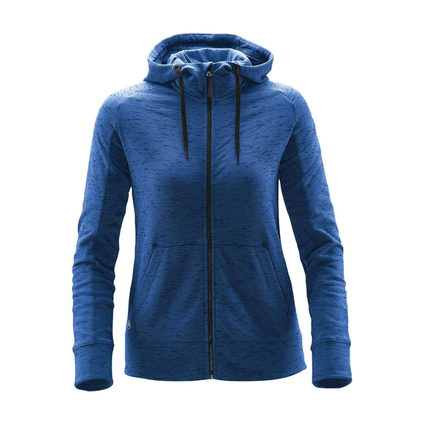 Stormtech Women’s Azure Blue Heather Cascade Fleece Hoody