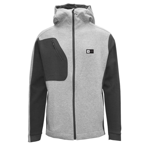 Levelwear Men’s Heather Pebble/Charcoal Havoc Hoody