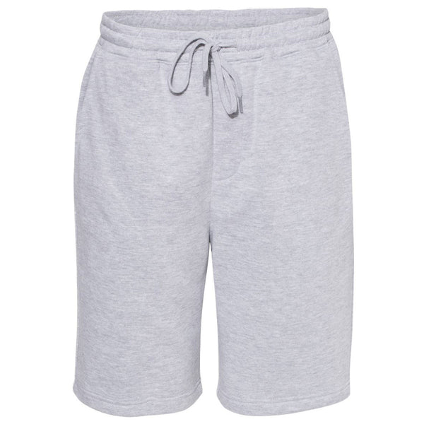 Independent Trading Co. Men’s Grey Heather Midweight Fleece Short