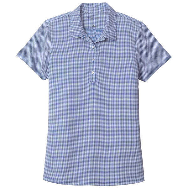 Port Authority Women’s True Royal/White Gingham Polo