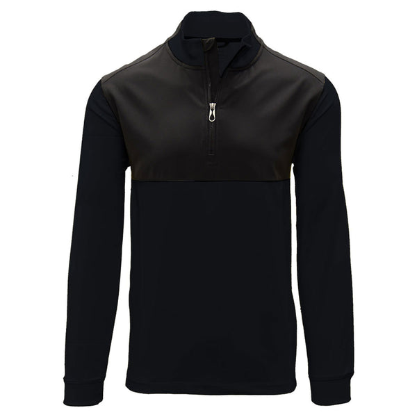 Levelwear Men’s Black Rush Quarter Zip