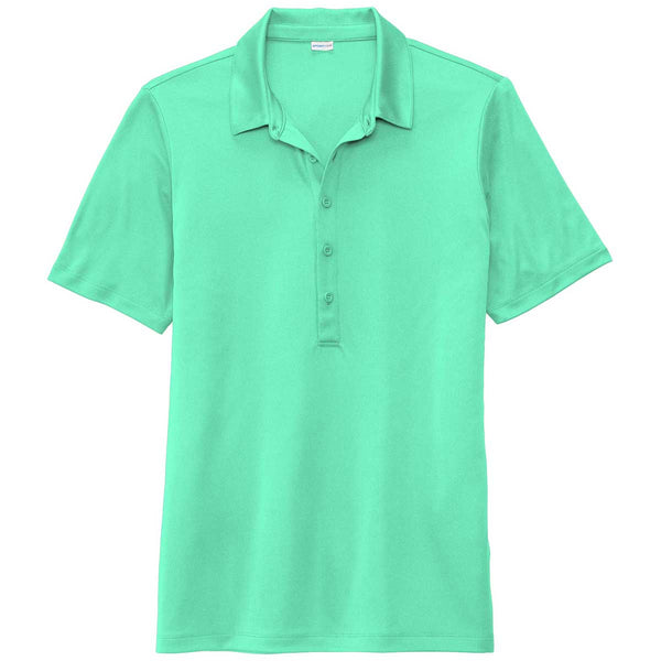 Sport-Tek Women’s Bright Seafoam Posi-UV Pro Polo