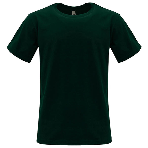 Next Level Unisex Forest Green Ideal Heavyweight Cotton Crewneck T-Shirt