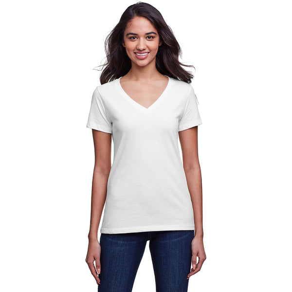 Next Level Women’s White Eco Performance T-Shirt