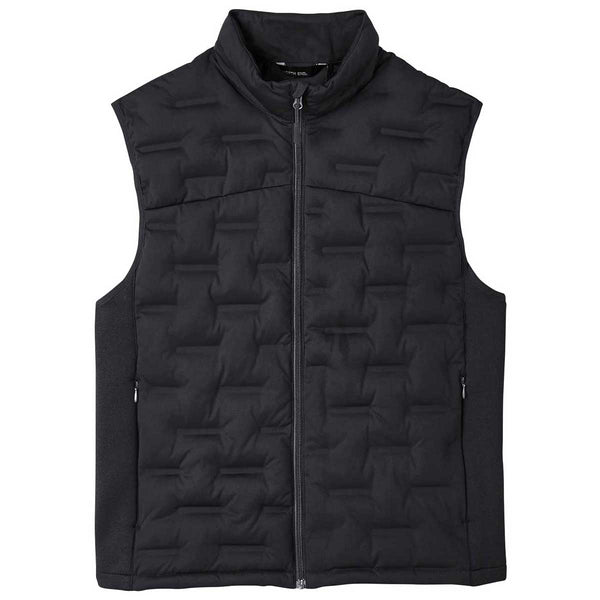 North End Men’s Black/Black/Carbon Pioneer Hybrid Vest