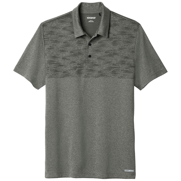 OGIO Men’s Dark Heather Grey Gravitate Polo