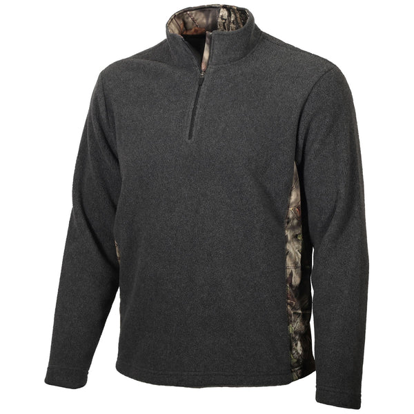 Gamehide Men’s Grey/Mossy Oak Country Tundra Fleece Pullover