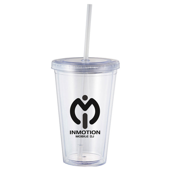 Bullet Clear Cyclone 16oz Tumbler with Straw