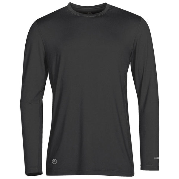 Stormtech Men’s Carbon Melange Lotus H2X-Dry Long Sleeve Performance Tee