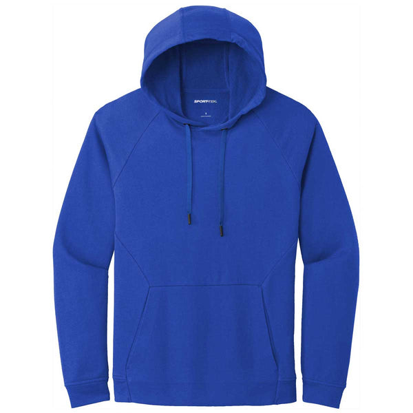 Sport-Tek Men’s True Royal Lightweight French Terry Pullover Hoodie