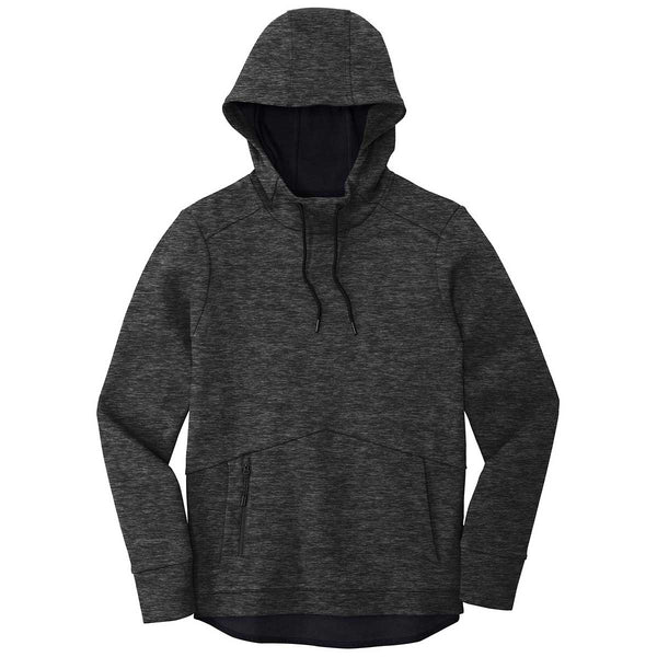 Sport-Tek Men’s Black Heather Triumph Hooded Pullover