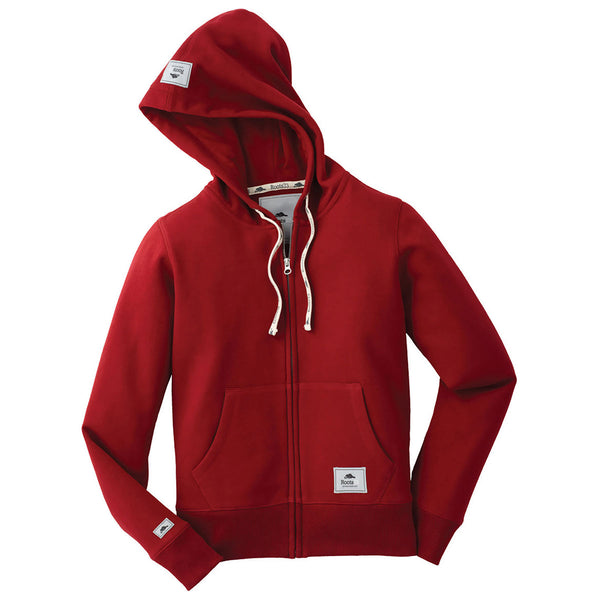 Roots73 Women’s Dark Red Brockton Fleece Hoody