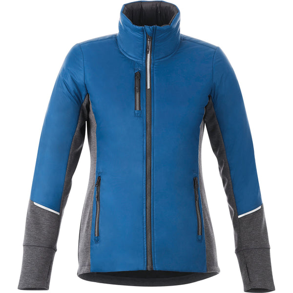 Elevate Women’s Invictus/Heather Dark Charcoal Fernie Hybrid Insulated Jacket