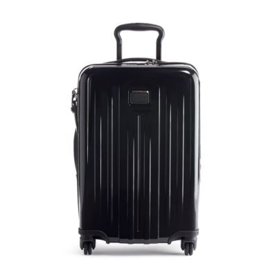 TUMI Black V4 International Expandable 4 Wheeled Carry-On