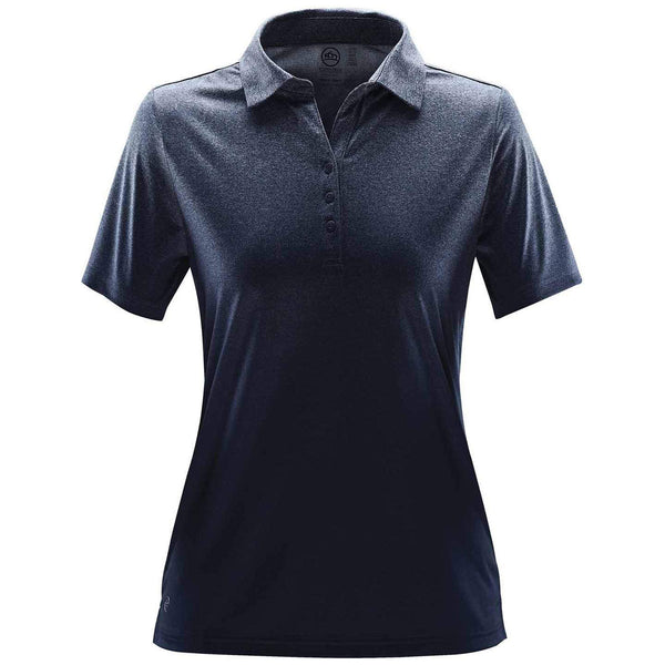 Stormtech Women’s Navy Heather Mirage Polo