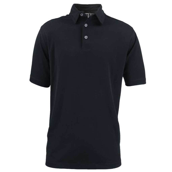 Rally Zusa Men’s Black Everyday Pique Polo