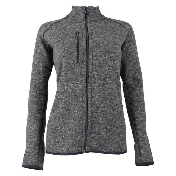 Rally Zusa Women’s Grey Heather Midtown Fleece Full Zip