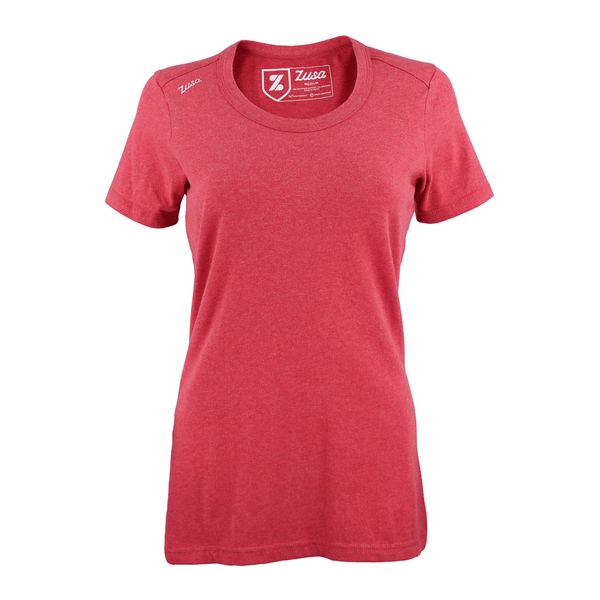 Rally Zusa Women’s Red Heather Peachy Tee